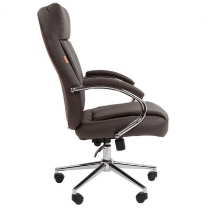 Кресло руководителя Чаирман 794 экокожа Коричневый / Chairman_3