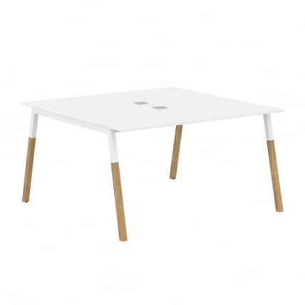 Рабочая станция Форта ФВСТ 1313 Белый премиум Дуб Гамильтон / Forta FWST_0