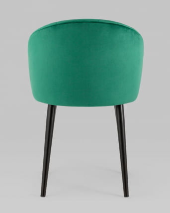 Стул с подлокотниками Брюссель велюр Зеленый_6