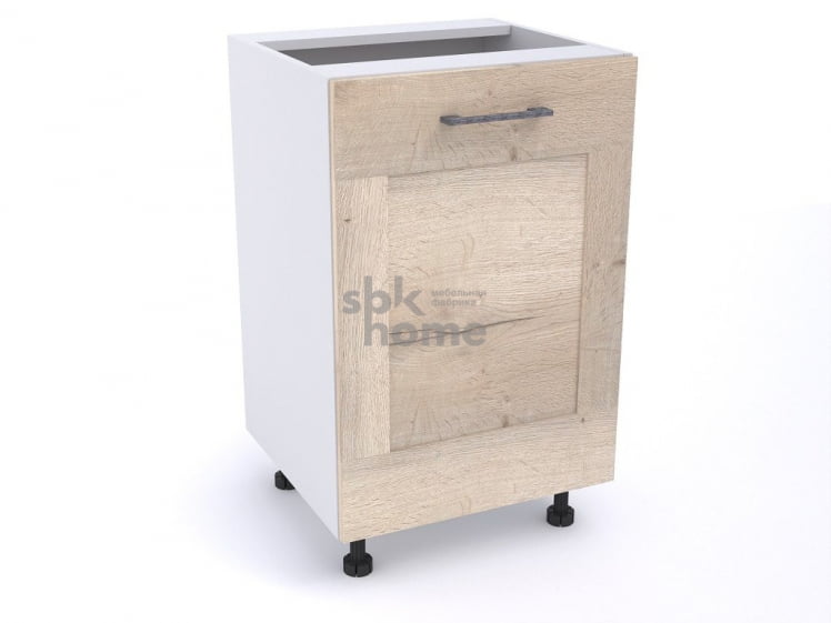 Стол С-50, Дублин (500*470*820) Дуб галифакс белый, 21604_0