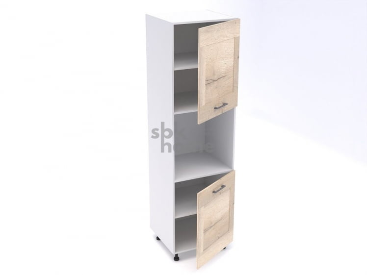 Пенал ПГ-60 под духовой шкаф, Дублин (600*570*2166) Дуб галифакс белый, 21663_1