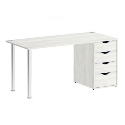 Стол письменный ХОМЕ ОФФИCЕ ВР.СП-3-158.4 Снежная Платина / HOME OFFICE VR.SP-3-158.4_0