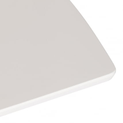 Стол обеденный Cлаире столешница МДФ, опоры дерево гевея, белый / натуральное дерево, 135 кс 80 кс 75см / Claire x x_6