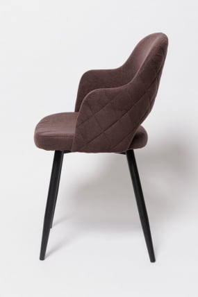 Стул К14 блаcк Коричневый (РС-32\ч) / black_1