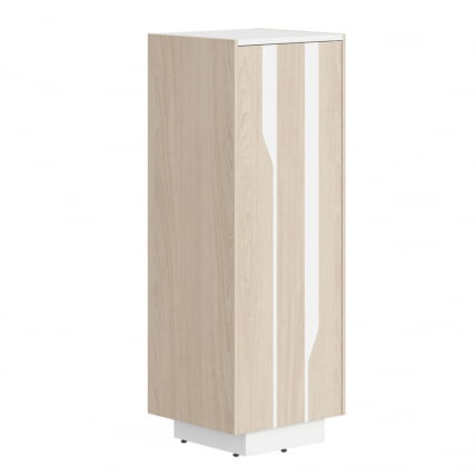 Шкаф средний Лине СФ-574201 Дуб светлый Белый / Line_0