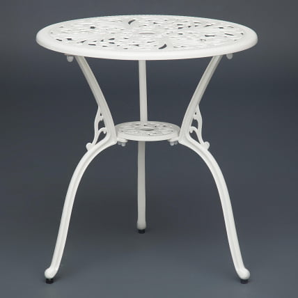 Комплект Сеcрет Де Маисон Романсе (стол +2 стула) алюминиевый сплав, Д60/Х67, 53х41х89см, буттер вхите / Secret De Maison Romance D60/H67, butter white_4