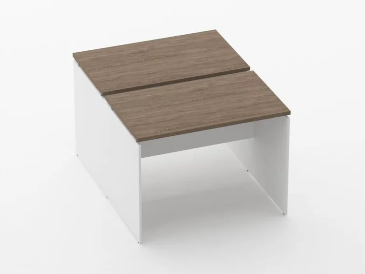 Рабочий модуль Дека ЛДСП каркас 75.125.10 Дуб Верцаска/Белый / Deka_0