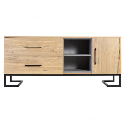 ТВ-тумба Лофт (ТВ) Дуб натур/Бетон / Loft_2