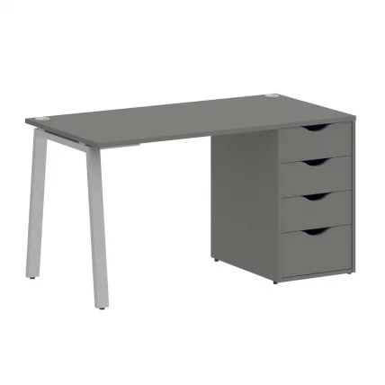 Стол письменный ХОМЕ ОФФИCЕ ВР.СП-3-138.4.А Металлик/Серый металл / HOME OFFICE VR.SP-3-138.4.A_0