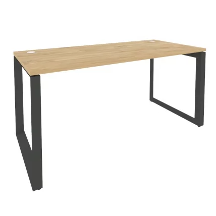 Стол рабочий на О-образном м/к ОНИКС О.МО-СП-4.7 Тиквуд Светлый/Антрацит / ONIX O.MO-SP-4.7_0