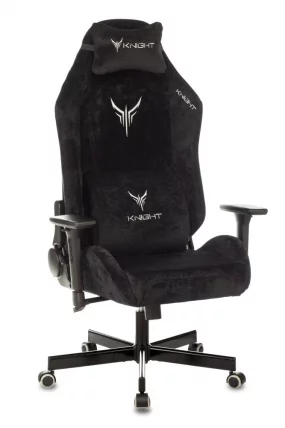Геймерское кресло КНИГХТ Н1 БЛАCК / KNIGHT N1 BLACK_0