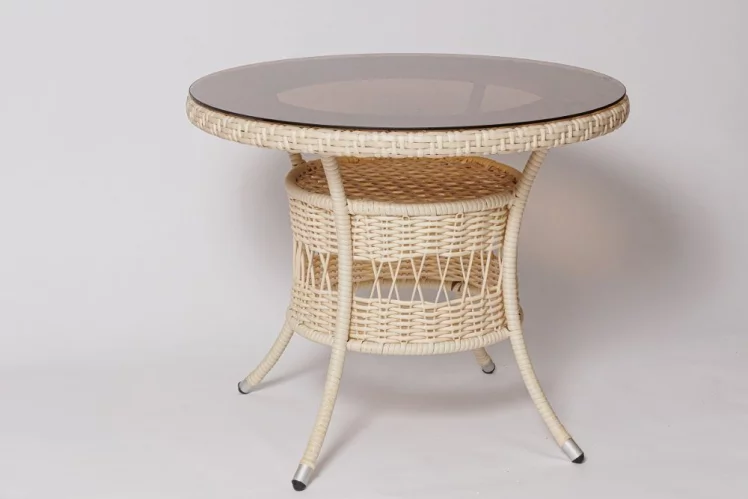 Стол ФМ-2002 (Д 900) Св.коричневый / FM-2002 (D_0