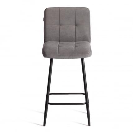 Полубарный стул Медео/Медео велюр, серый, 29, 42х56х102 см / Medeo/Медео_4