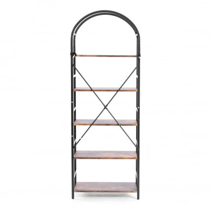 Стеллаж ВС-03 60кс30кс166 см, бурнт / WS-03 60x30x166 burnt_3