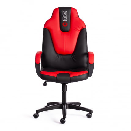 Кресло НЕО 2 (22) экокожа Черный/красный 36-6/36-161 / NEO_4