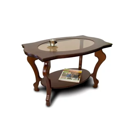 Стол журнальный Берже 1С Тёмно-коричневый_0