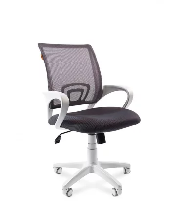 Кресло оператора Чаирман 696 вхите серый / Chairman white_0
