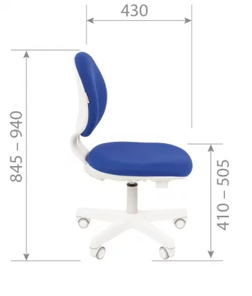 Детское кресло CХАИРМАН КИДС 108 Синий / CHAIRMAN KIDS_4