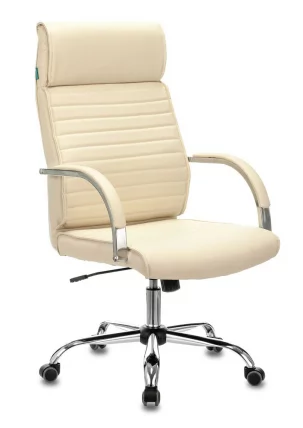 Кресло руководителя Бюрократ Т-8010Н/СЛ/ИВОРЙ / T-8010N/SL/IVORY_0