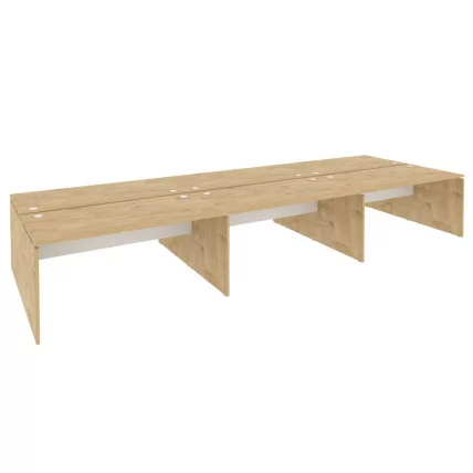 Рабочая станция ОНИКС О.Д.РС-6.4.8 Тиквуд Светлый/Белый / ONIX O.D.RS-6.4.8_0