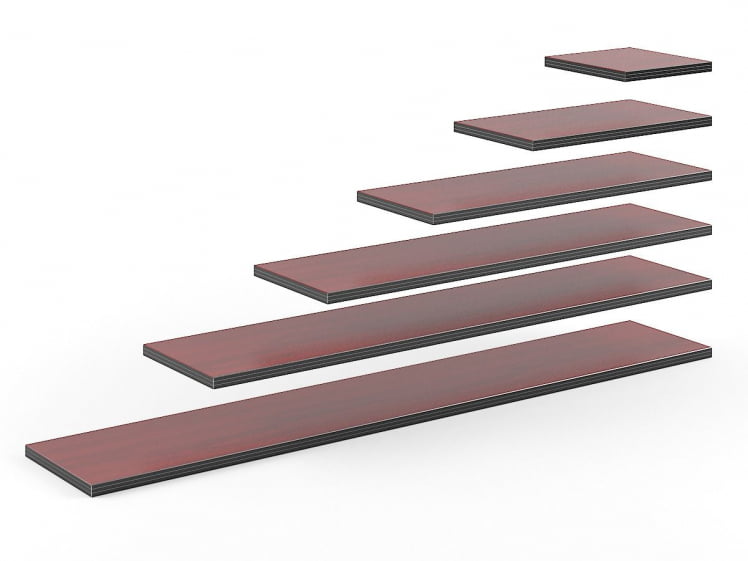 Топ шкафа ТП 128 (Вишня Мемфис) / TP_0