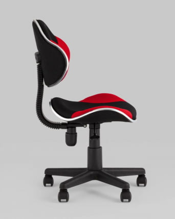 Стул офисный КЗЙ Черно-красный / QZY_4
