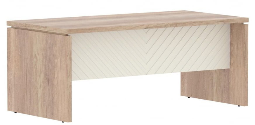 Стол руководителя Торр ЛУКС ТЛСТ 189 Дуб Каньон Латте / Torr LUX TLST_0