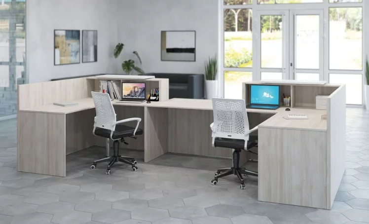 Элемент ресепшн прямой САЛ31090202 Светлый дуб / SAL31090202_1