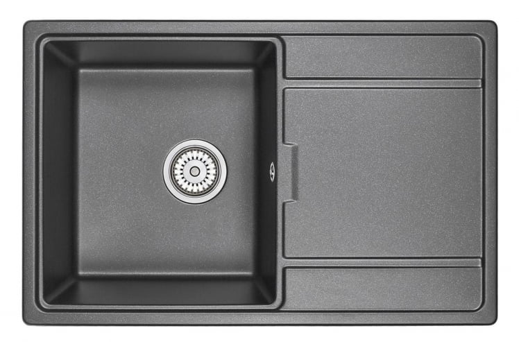 Кухонная мойка ГРАНУЛА 7804 Черный / GRANULA_0
