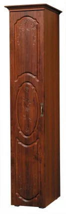 Шкаф однодверный с полками от набора для гостиной Грация 8.1 Вишня Оксфорд_0