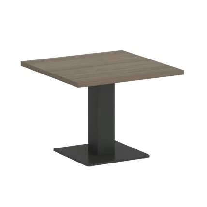Стол журнальный квадратный ХОМЕ ОФФИCЕ ВР.СП-5-60.2Г Вяз Благородный/Антрацит металл / HOME OFFICE VR.SP-5-60.2G_0