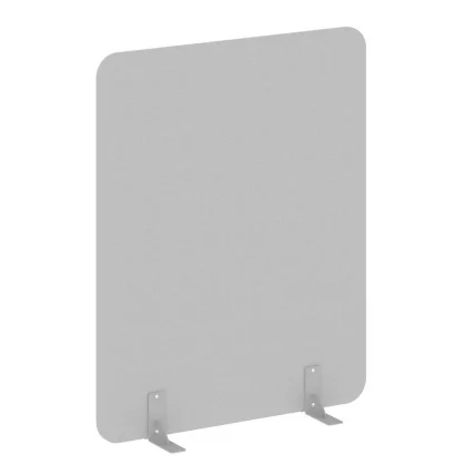 Перегородки на металлических опорах на фетровых подпятниках Р-лине ДП.Ф-120-150 Серый / R-line DP.F-120-150_0