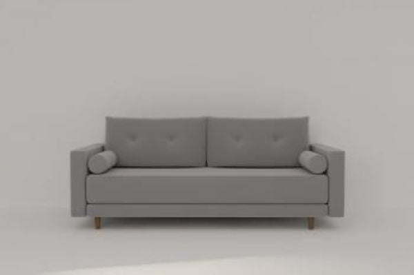 Диван прямой Санднес (Берхоусе) Цвет фасада: Левис 04 велюр; Тип: Прямой; Материал фасада: Металл/Велюр / (Berhouse)_5