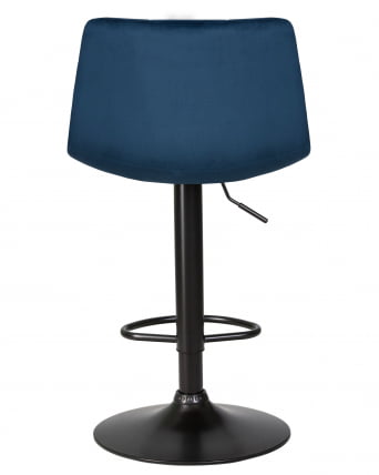 Стул барный ДОБРИН ТАИЛОР БЛАCК (синий велюр (МДЖ9-117)) / DOBRIN TAILOR BLACK (MJ9-117))_4