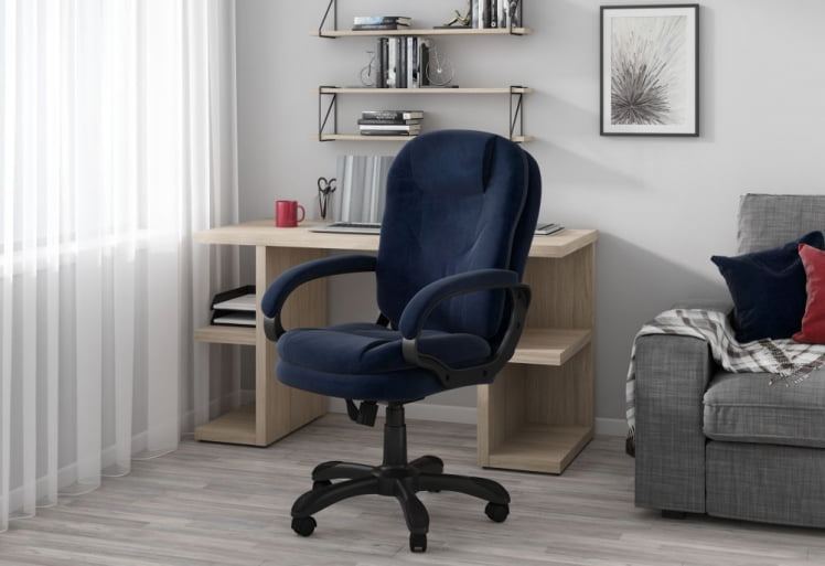 Кресло руководителя CХАИРМАН ДОМ (Хоме) 668 Синий / CHAIRMAN (Home)_3