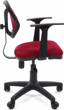 Офисное кресло для оператора CХАИРМАН 450 Нев красный / CHAIRMAN New_2