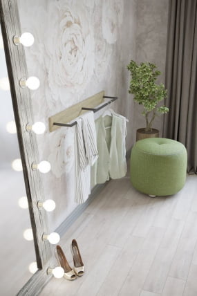 Вешалка настенная Лори Л Дуб сонома / L_2