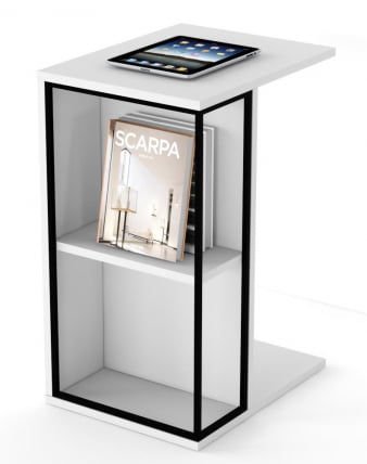 Стол приставной Ситй белый / City_0