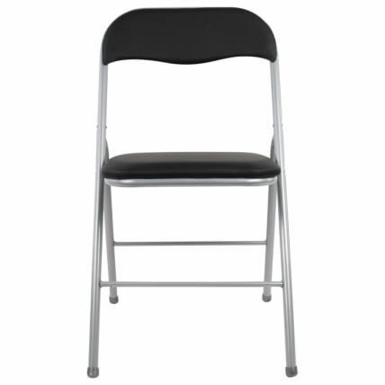 Стул складной БРАБИКС Голф CФ-007 серебристый каркас Черный / BRABIX Golf CF-007_2