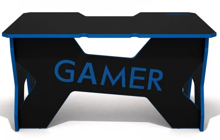 Стол геймерский Генериc Комфорт Гамер2/ДС/НБ Синий Черный / Generic Comfort Gamer2/DS/NB_1
