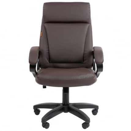 Кресло руководителя CХАИРМАН 794 ЛТ (ЛТ) экокожа Коричневый / CHAIRMAN (LT)_1