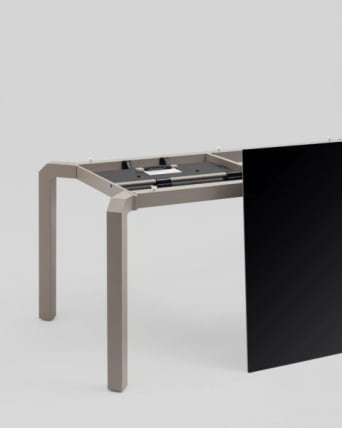 Стол обеденный Варден раскладной 180-240*90 см керамика темно-серый / Varden_2