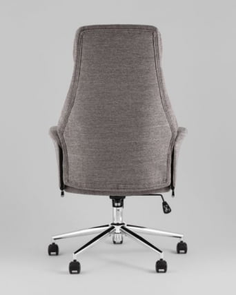Кресло офисное ТопЧаирс Неома темно-серый ткань / TopChairs Neoma_3