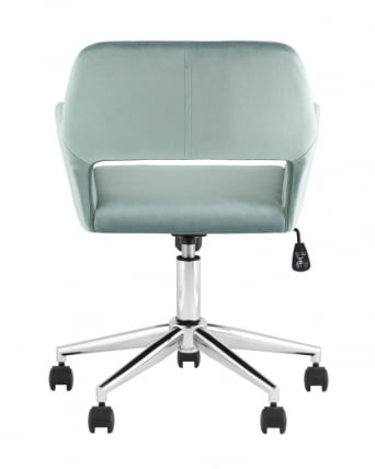 Кресло офисное РОСС велюр серо-зеленый / ROSS_3