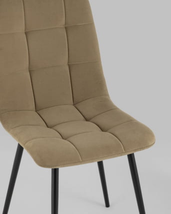 Стул Оливер велюр Капучино / Oliver_7