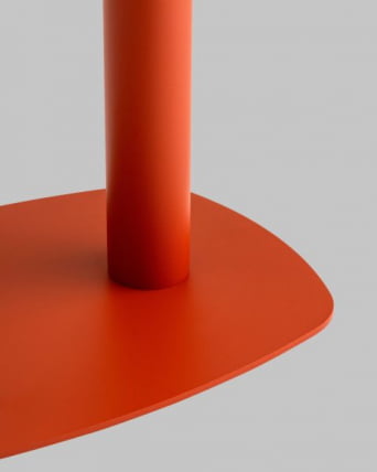 Журнальный столик Еанна С металл красный / Eanna S_8