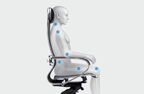 Кресло компьютерное Й 4ДТ Л2-15Д - ЙМ93+Инфинитй+карбон /Кc14/Нc09/Д06П/Х13мМ-3Д(М26.Б32.Г25.В04) / Y 4DT L2-15D YM93+Infinity+carbon /Kc14/Nc09/D06P/H13mM-3D(M26.B32.G25.W04)_2