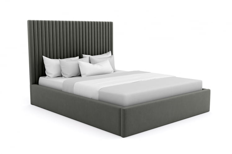 Кровать Савона 80кс200 велюр Севен 115 / Savona 80x200 Seven_9