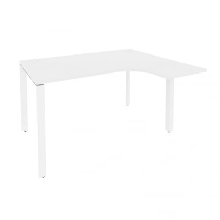 Стол эргономичный правый на П-образном м/к ОНИКС О.МП-СА-3Р Белый Бриллиант / ONIX O.MP-SA-3R_0