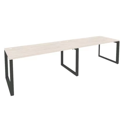 Рабочая станция на О-образном м/к ОНИКС О.МО-РС-2.4.8 Денвер Светлый/Антрацит / ONIX O.MO-RS-2.4.8_0